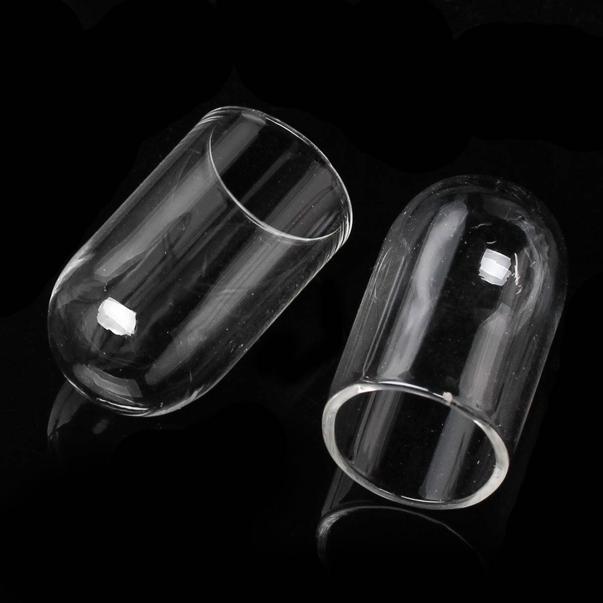 Glazen kogels buis 01 van 24mm 5 stuks