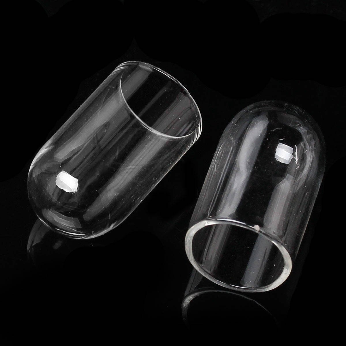 Glazen kogels buis 01 van 24mm 5 stuks