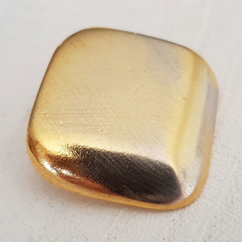 22 mm Vierkante Gouden Knop N°08
