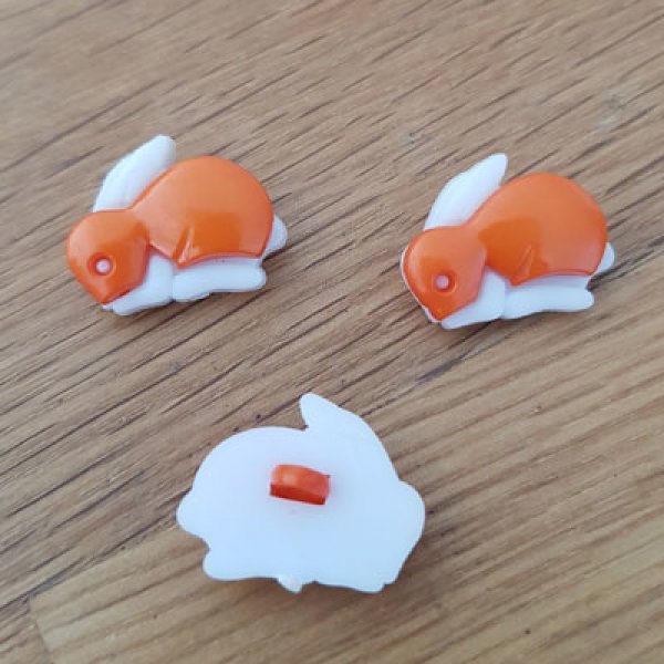 Kinderknoop met konijnenpatroon nr. 03