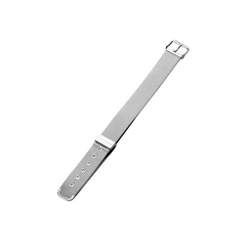 Roestvrij stalen armband 10 mm zilver