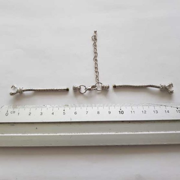 Europese stijl horloge wijzerplaat armband met karabijnsluiting 6 X 7,5 cm