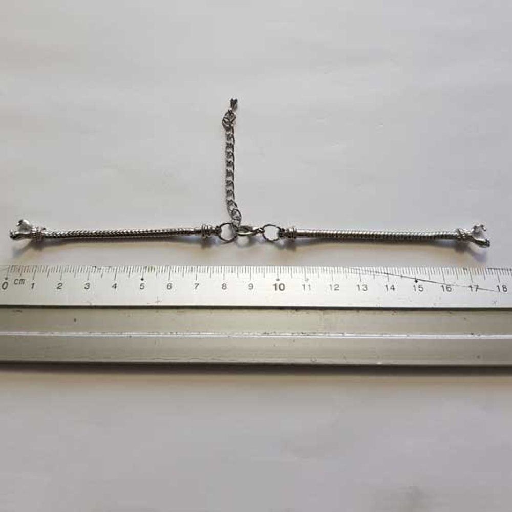 Europese stijl horloge wijzerplaat armband met karabijnsluiting 8,5 X 9,5 cm