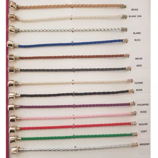 Europese Clip Armband Gewoon 01 VAN 15 TOT 23 CM Grijs