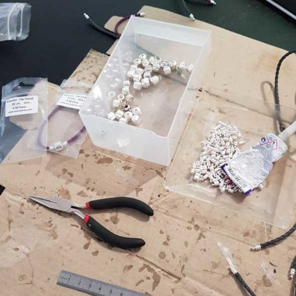 Europese Clip Armband Gewoon 01 VAN 15 TOT 23 CM Zilver