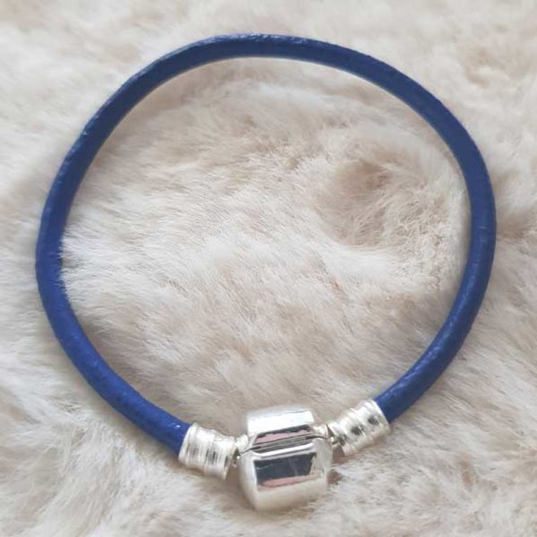 Europese Clip Armband Gewoon 01 VAN 15 TOT 23 CM Blauw