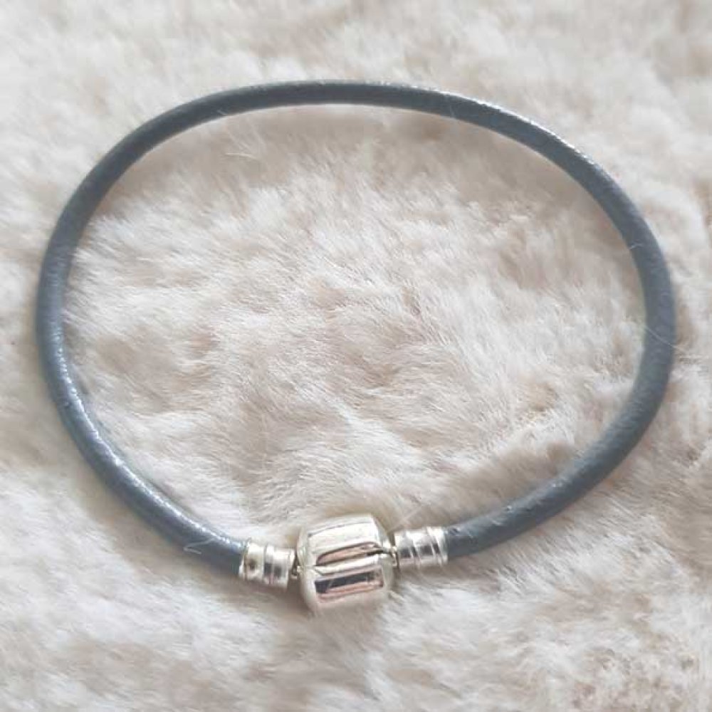 Europese Clip Armband Gewoon 01 VAN 15 TOT 23 CM Grijs
