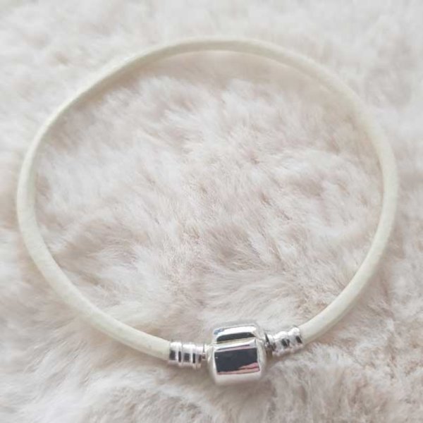 Europese Clip Armband Gewoon 01 VAN 15 TOT 23 CM Ivoor