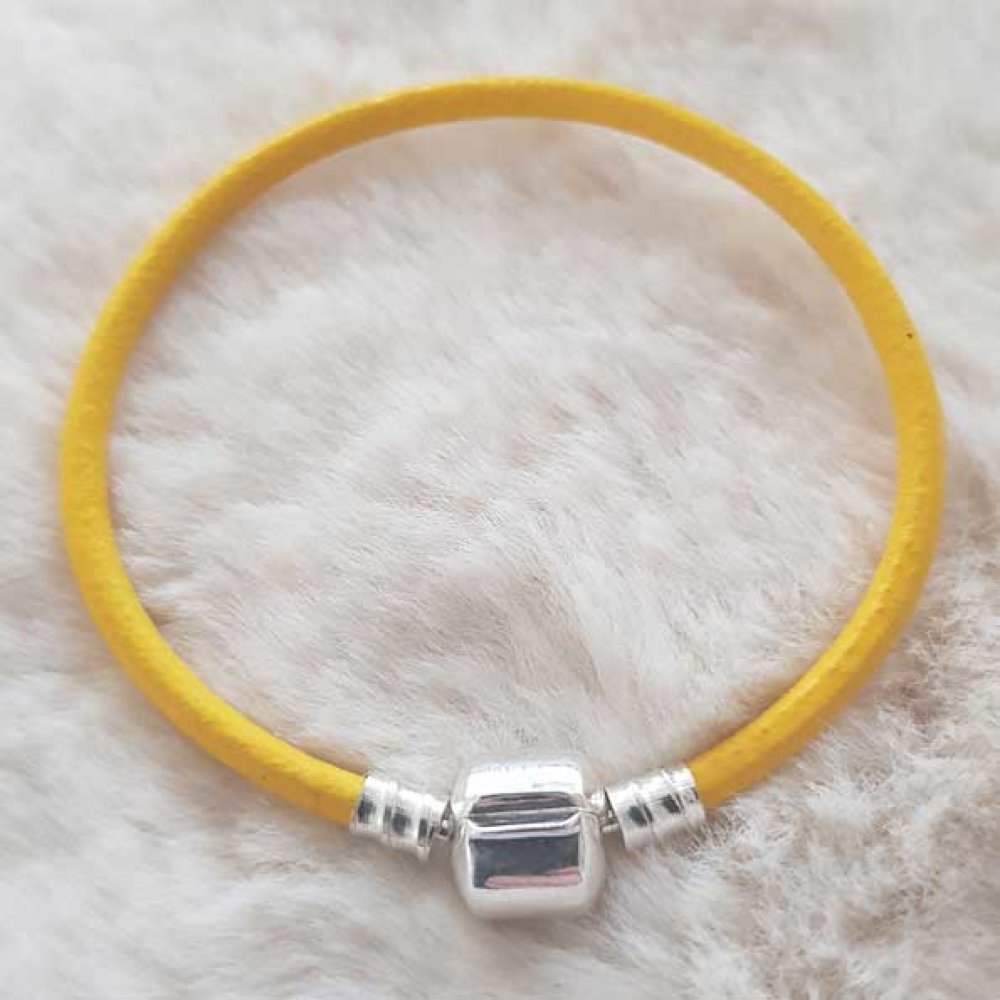 Europese Clip Armband Gewoon 01 VAN 15 TOT 23 CM Geel