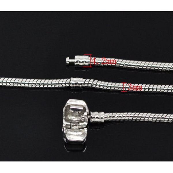 Europese Clip Armband 16cm Gladde sluiting