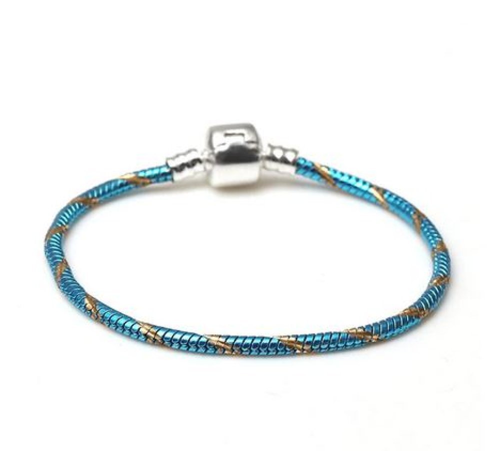 Europese Clip Armband 19 cm Gladde sluiting N°27-01