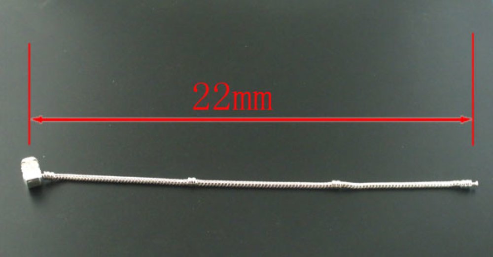 Europese Clip Armband 22 cm Gladde sluiting Verzilverd 925