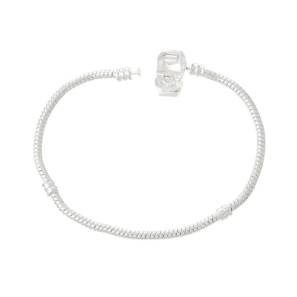 Europese Clip Armband 20cm Gladde Sluiting