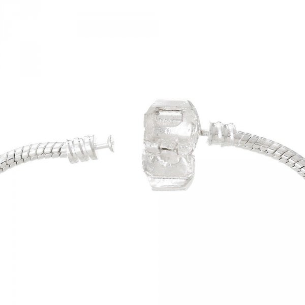 Europese Clip Armband 20cm Gladde Sluiting