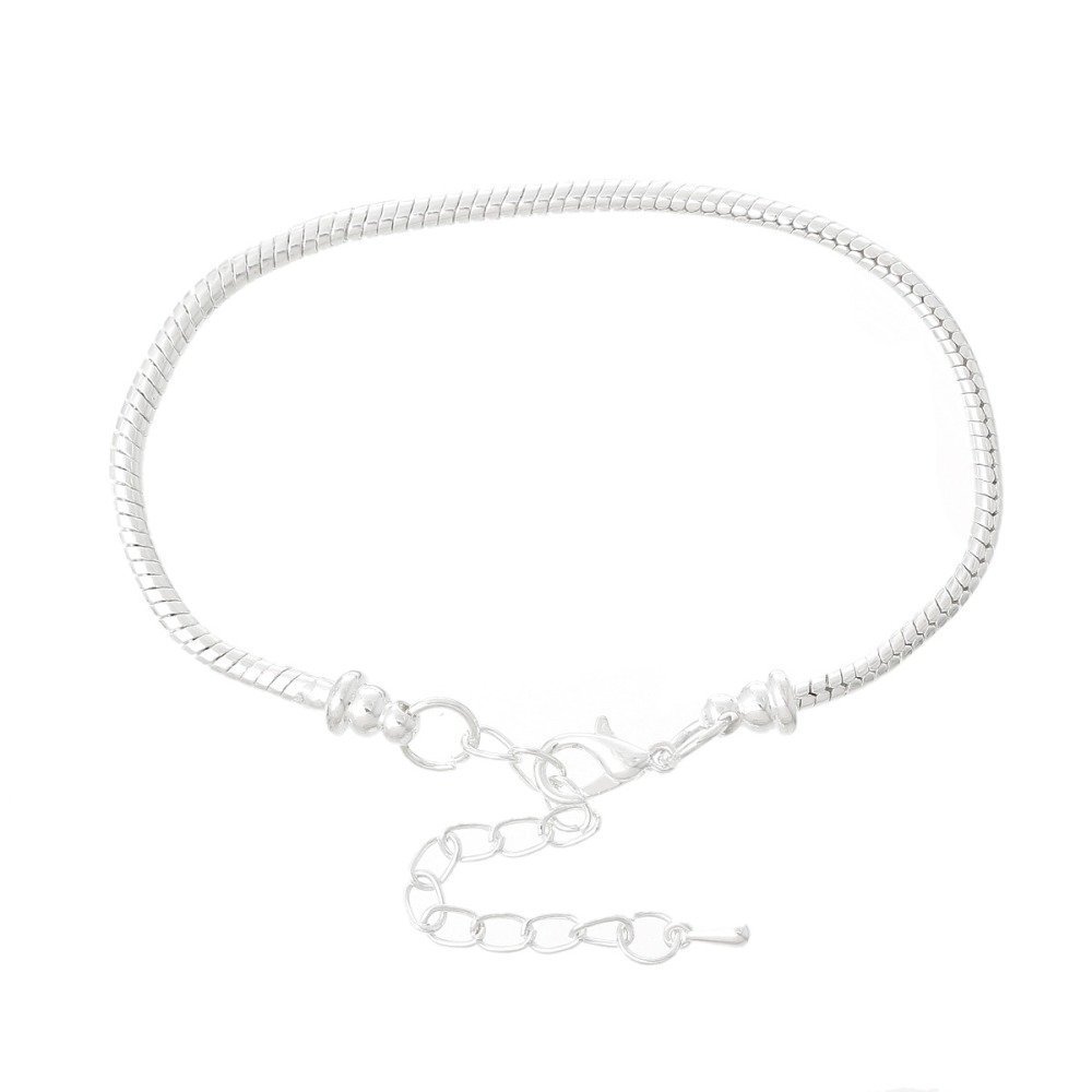 Europese karabijnhaak armband 19cm