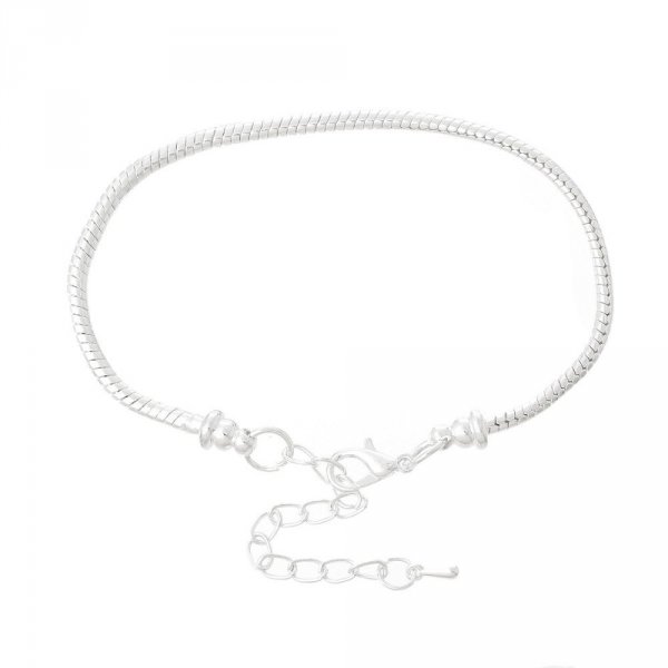 Europese karabijnhaak armband 20cm