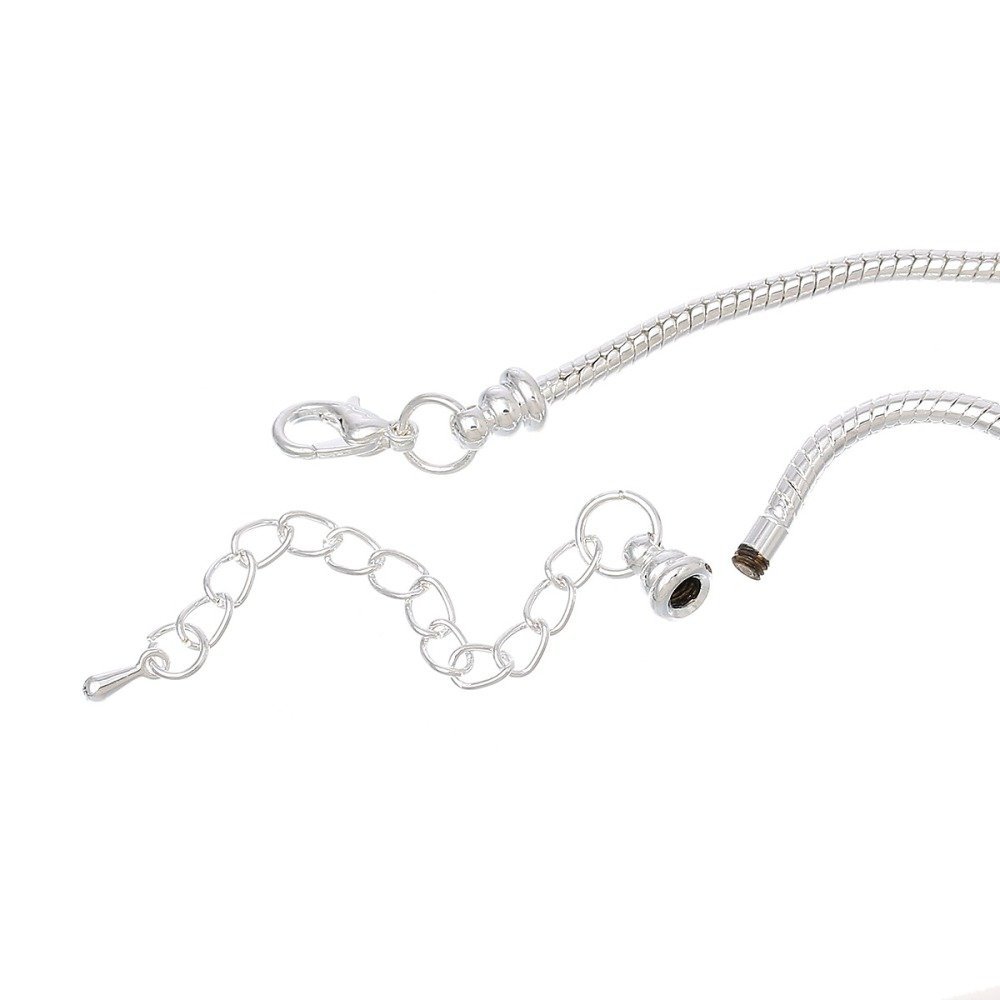 Europese karabijnhaak armband 20cm