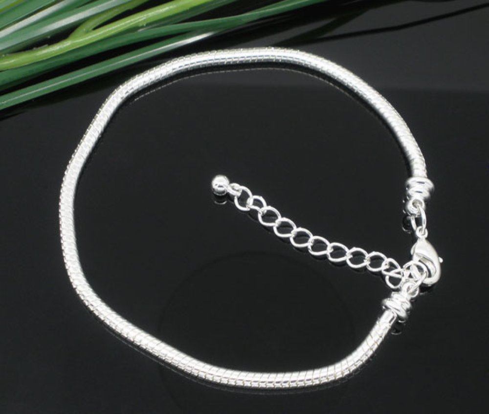 Europese karabijnhaak armband 23cm