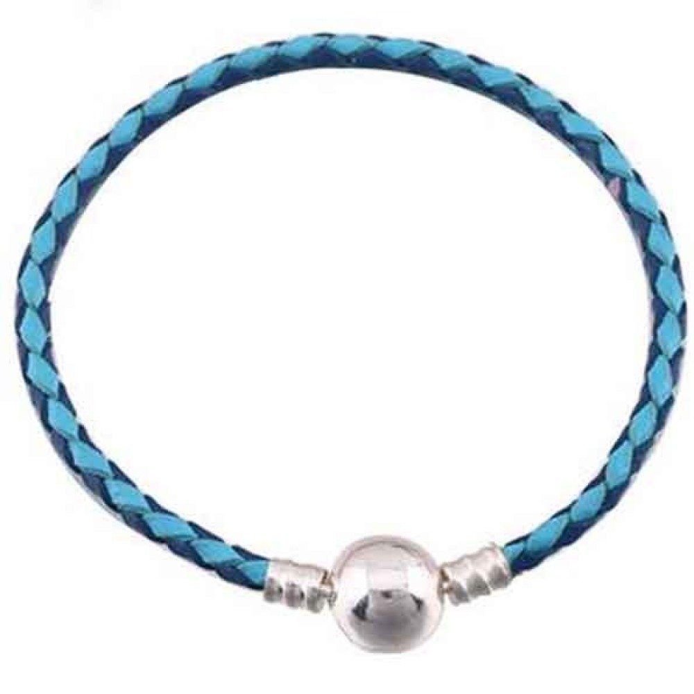 Europese gevlochten armband Clip 01 18cm