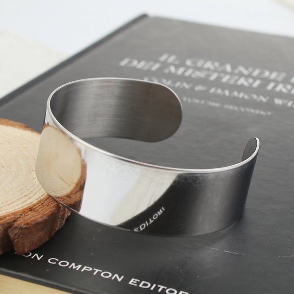 20 mm Roestvrij Staal Manchet Armband N&deg;03