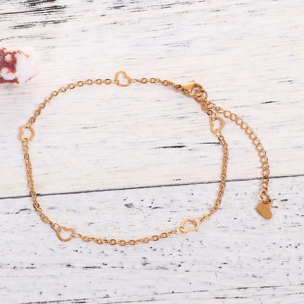 Armband N°09 in 304 roestvrij staal, 23 cm