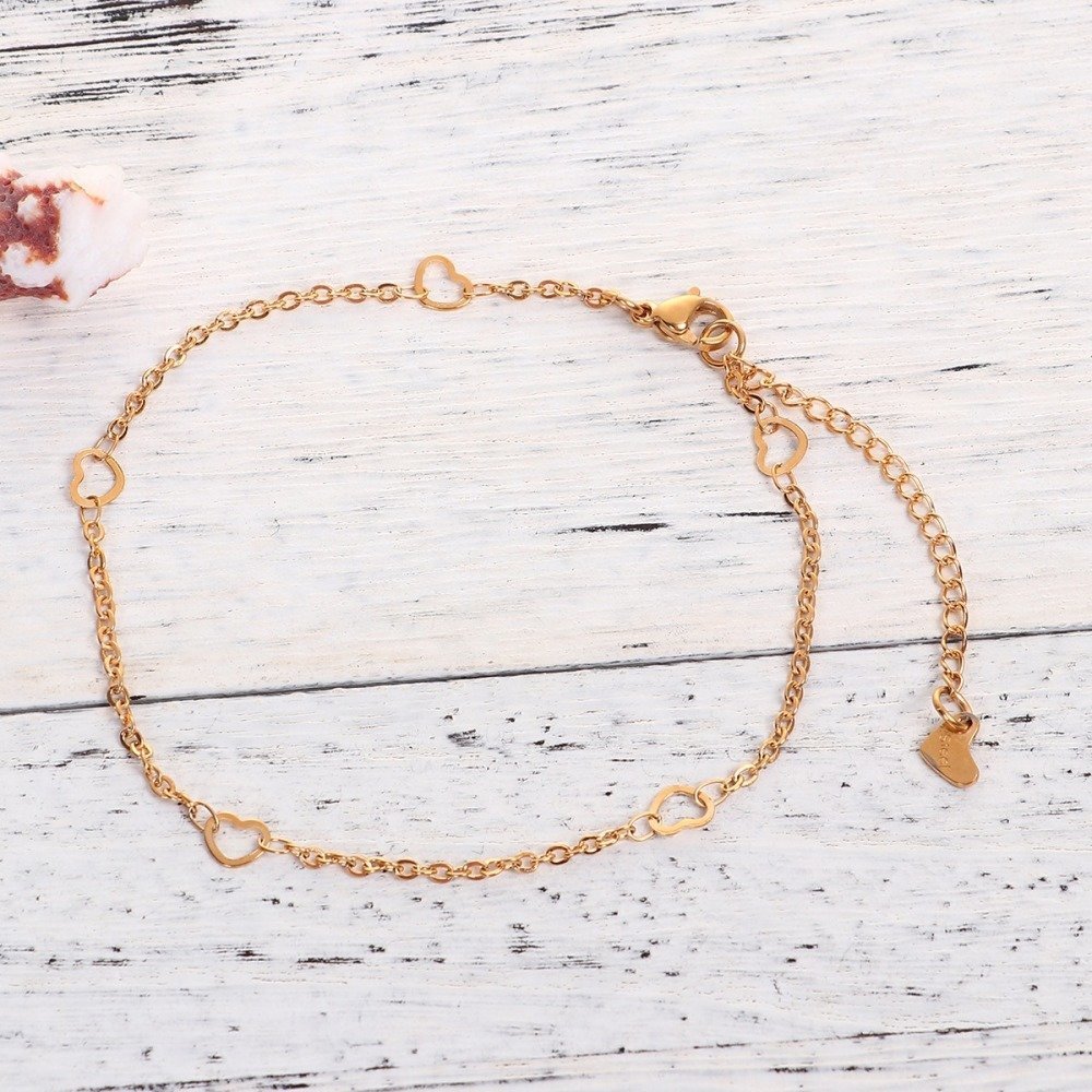 Armband N°09 in 304 roestvrij staal, 23 cm