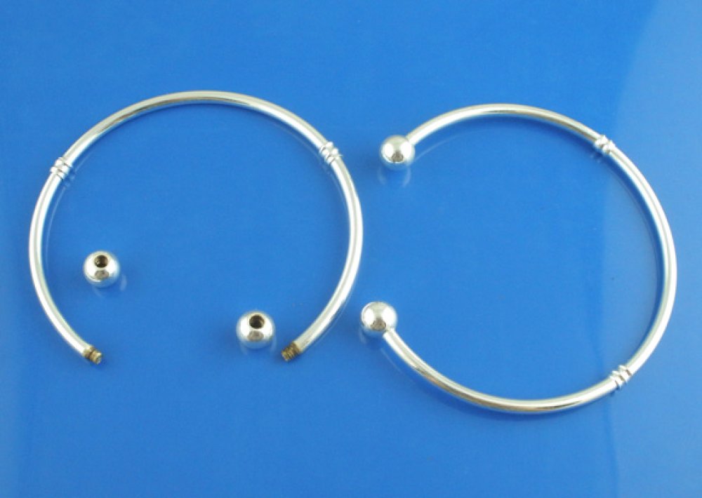 Bracelet Rigide N°05 Argent 19 cm