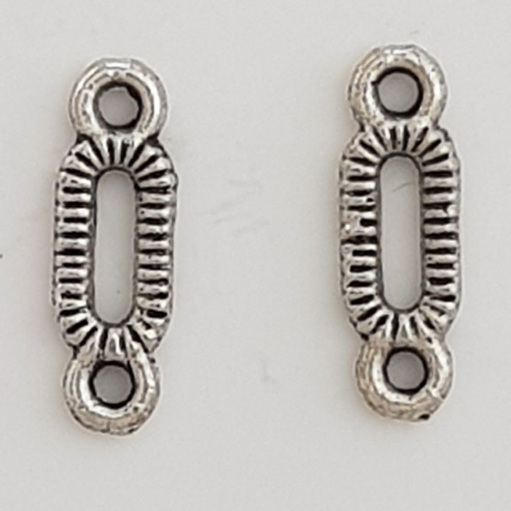 Bedel Bar 2 ringen N°03 Zilver 