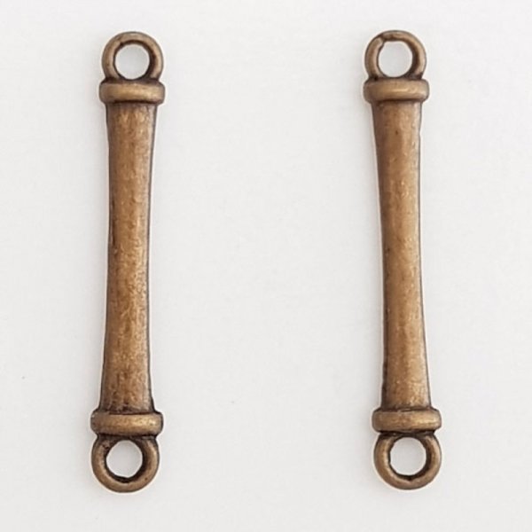 Bedelstaaf 2 ringen N&deg;05 Brons