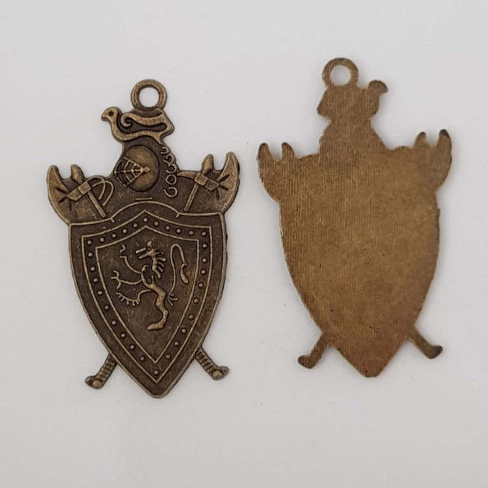 Blazoen Schild Bedel Wapenschild N°01 Brons 