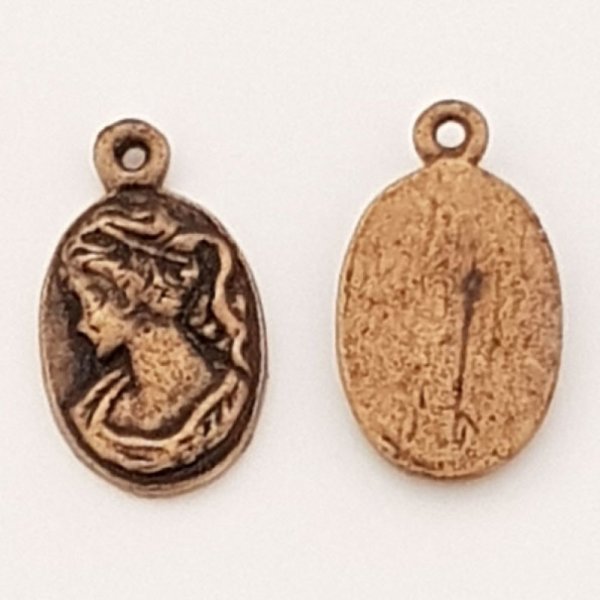 Bedel Cameo vrouw N&deg;01 Brons