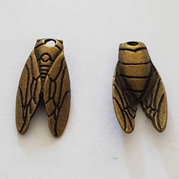 Breloque Cigale N&deg;01 Bronze