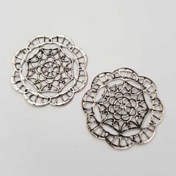 Bedel Diversen N&deg;024 Zilver Rond