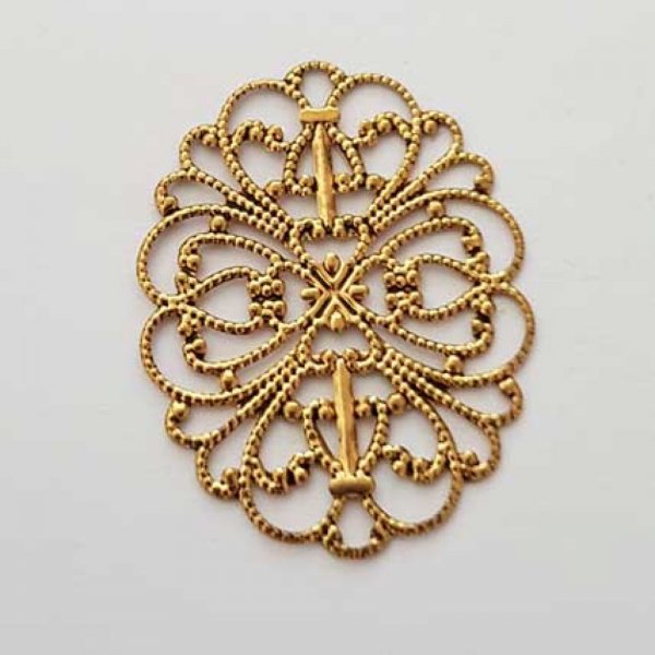 Breloque Divers N&deg;048 Connecteur Dor&eacute;