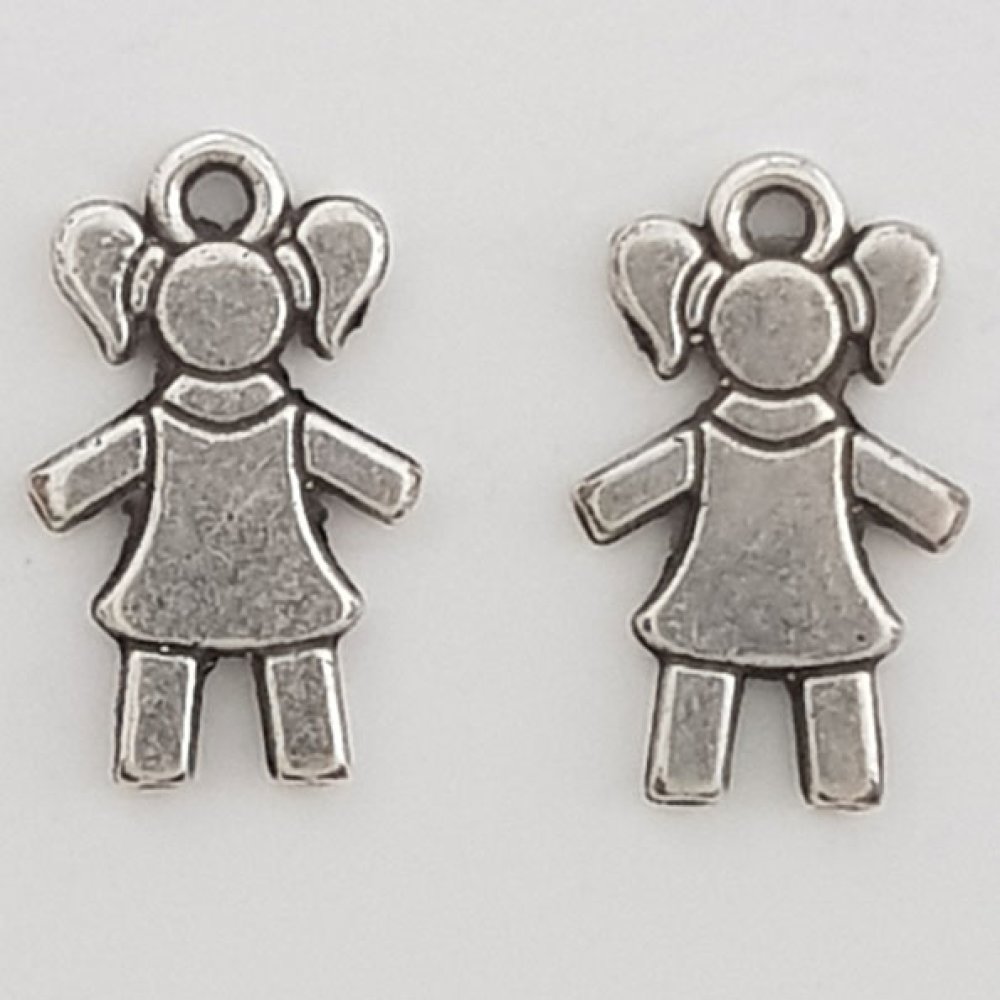 Kinderbedel N°29-02 Zamak (Verzilverd)