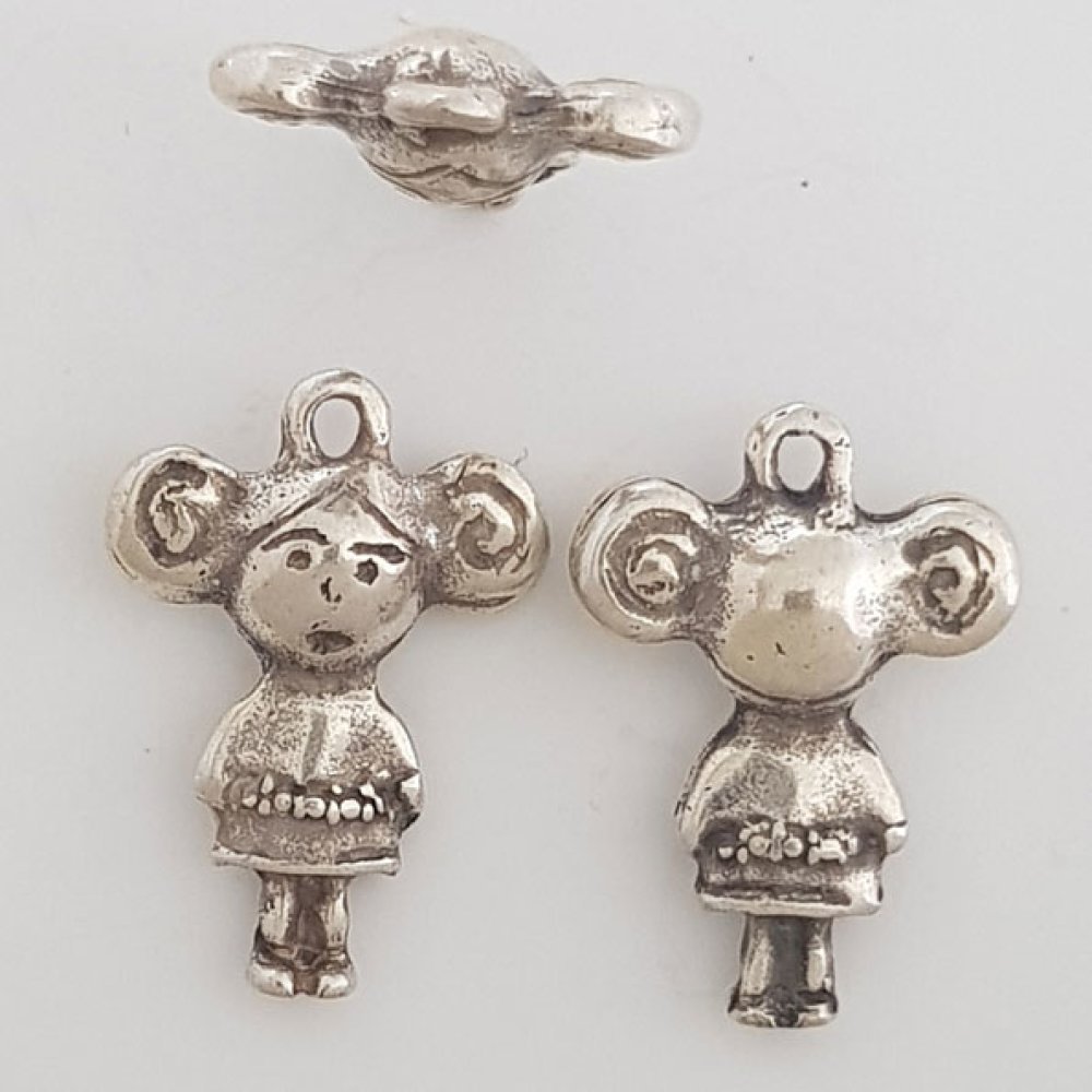 Kinderbedel N°30 Zamak (Verzilverd)