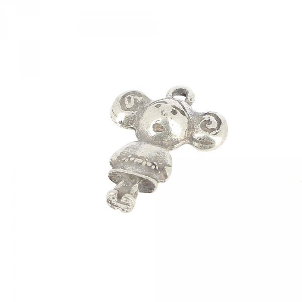 Kinderbedel N&deg;30 Zamak (Verzilverd)