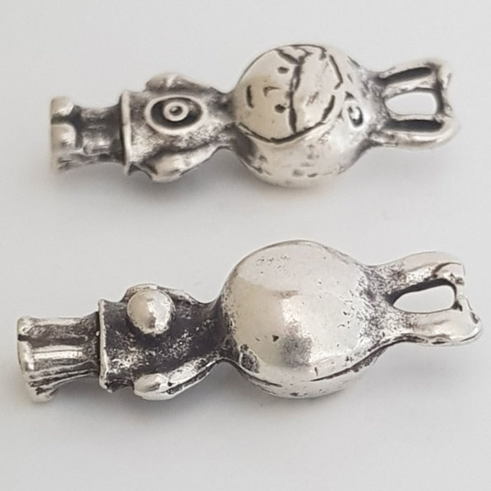 Kinderbedel N°31 Zamak (Verzilverd)
