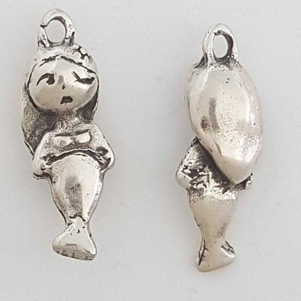 Kinderbedel N°33 Zamak (Verzilverd)