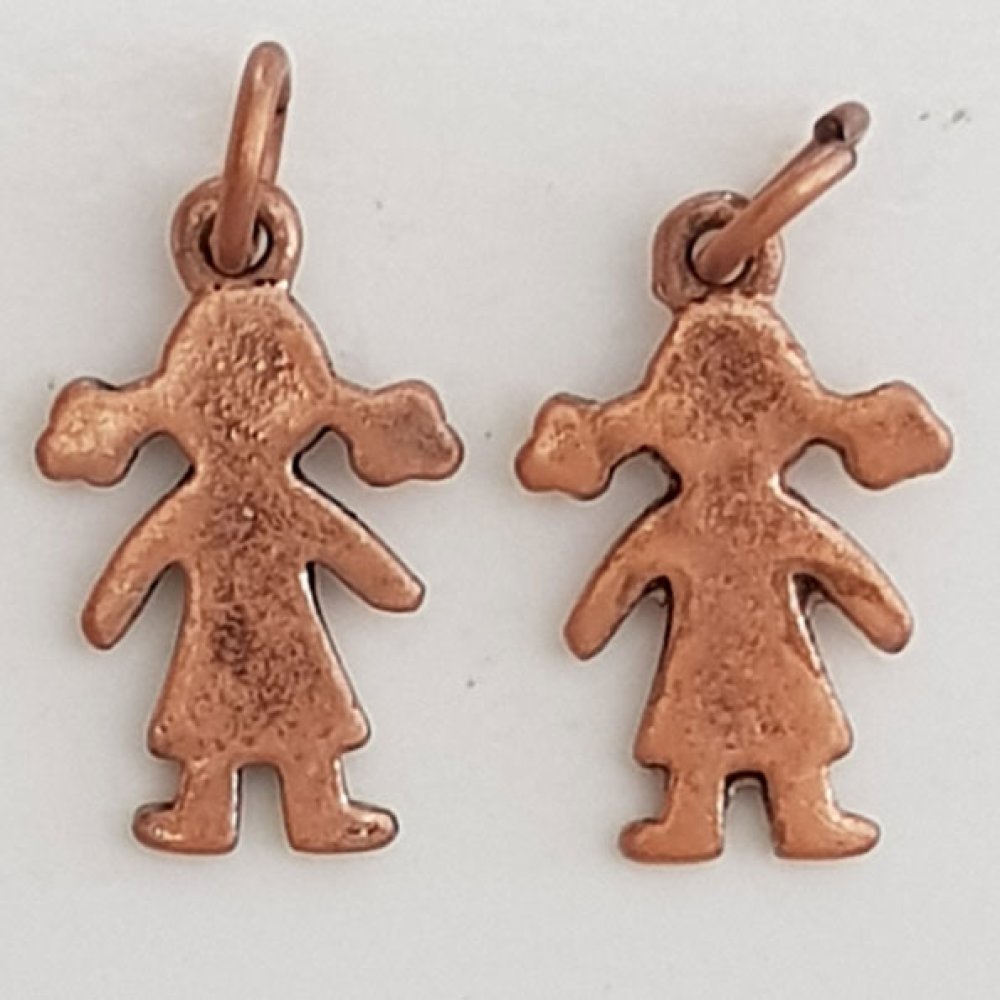 Kinderbedel N°48 Meisje Koper