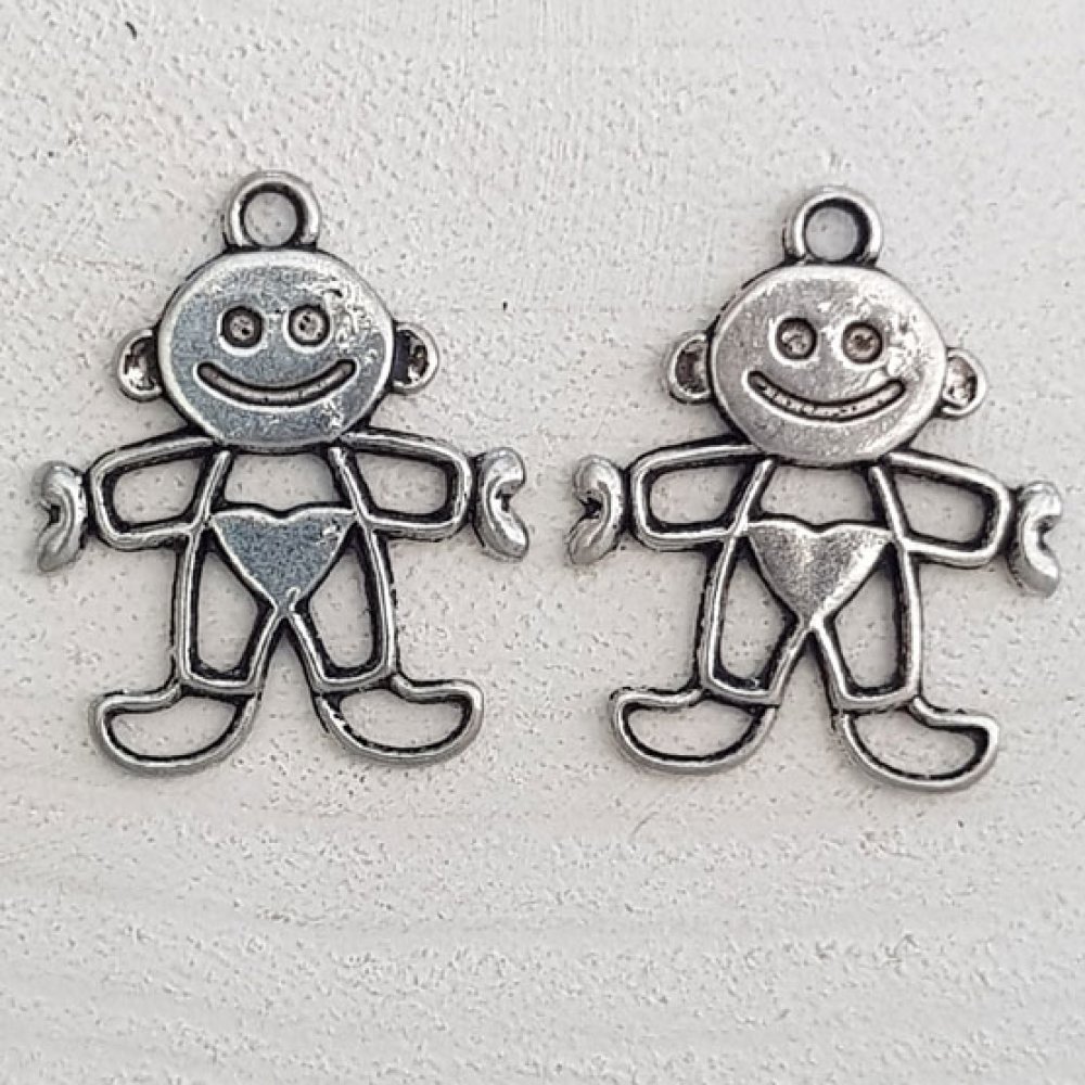 Kinderbedel N°52 Jongen Zilver