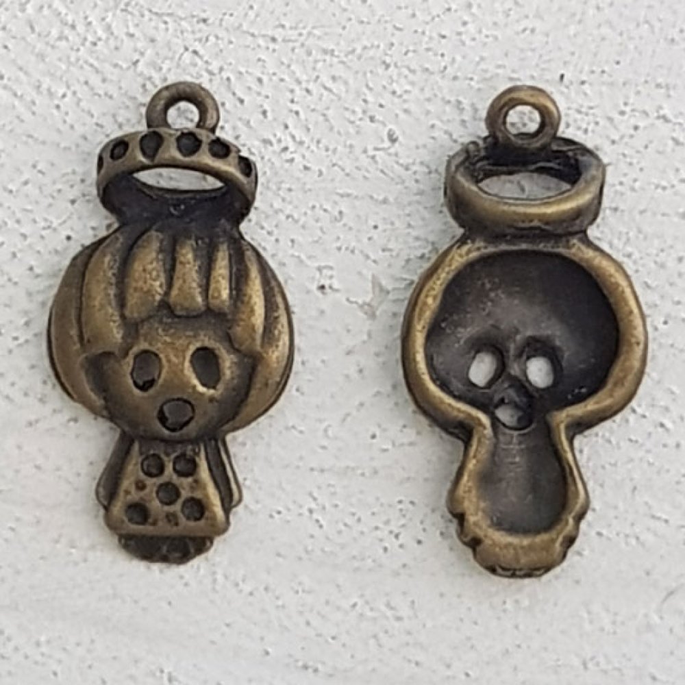 Kinderbedel N°54 Meisje Brons