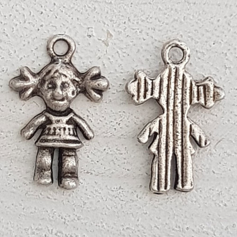 Bedel Kind N°57 Meisje Zilver