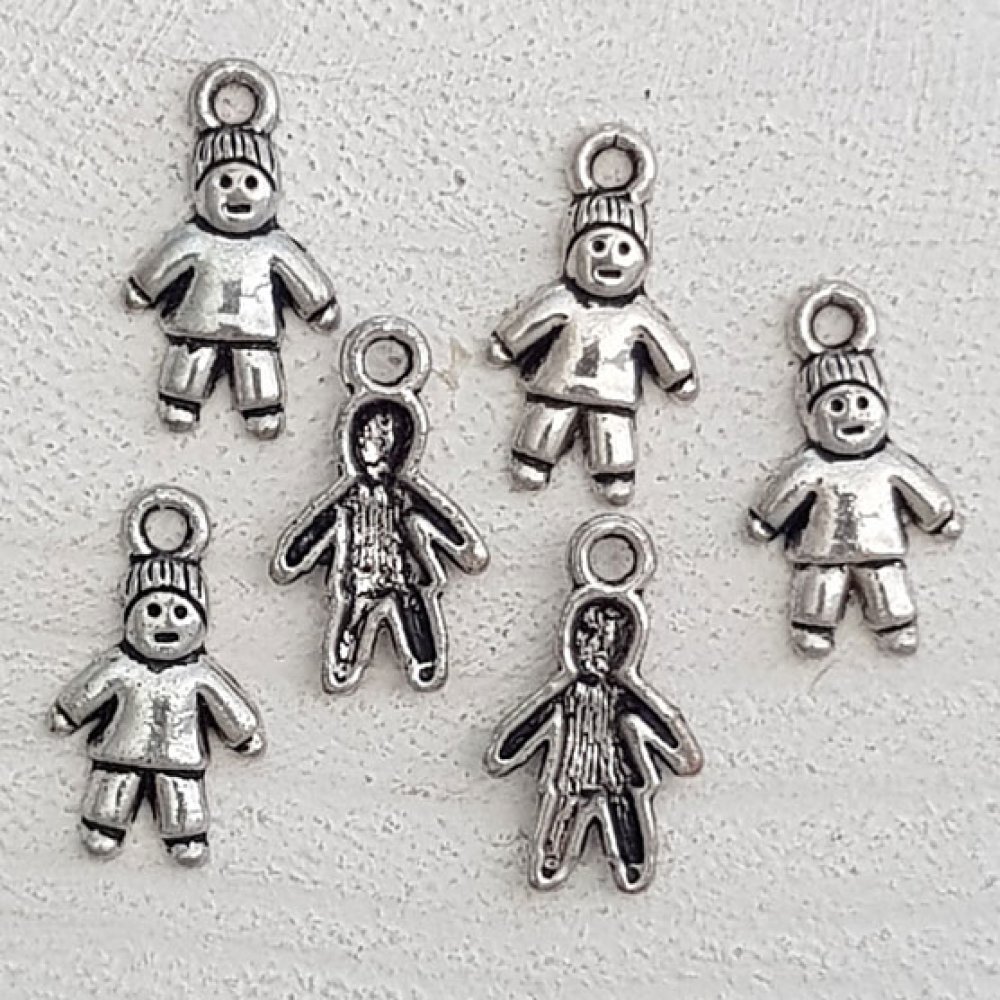 Kinderbedel N°58 jongen Zilver