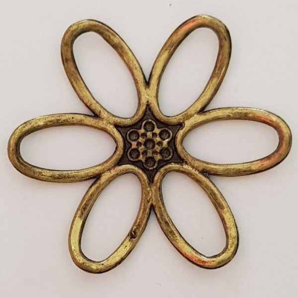 Bloem Bedel Metaal N&deg;003 Oud Goud