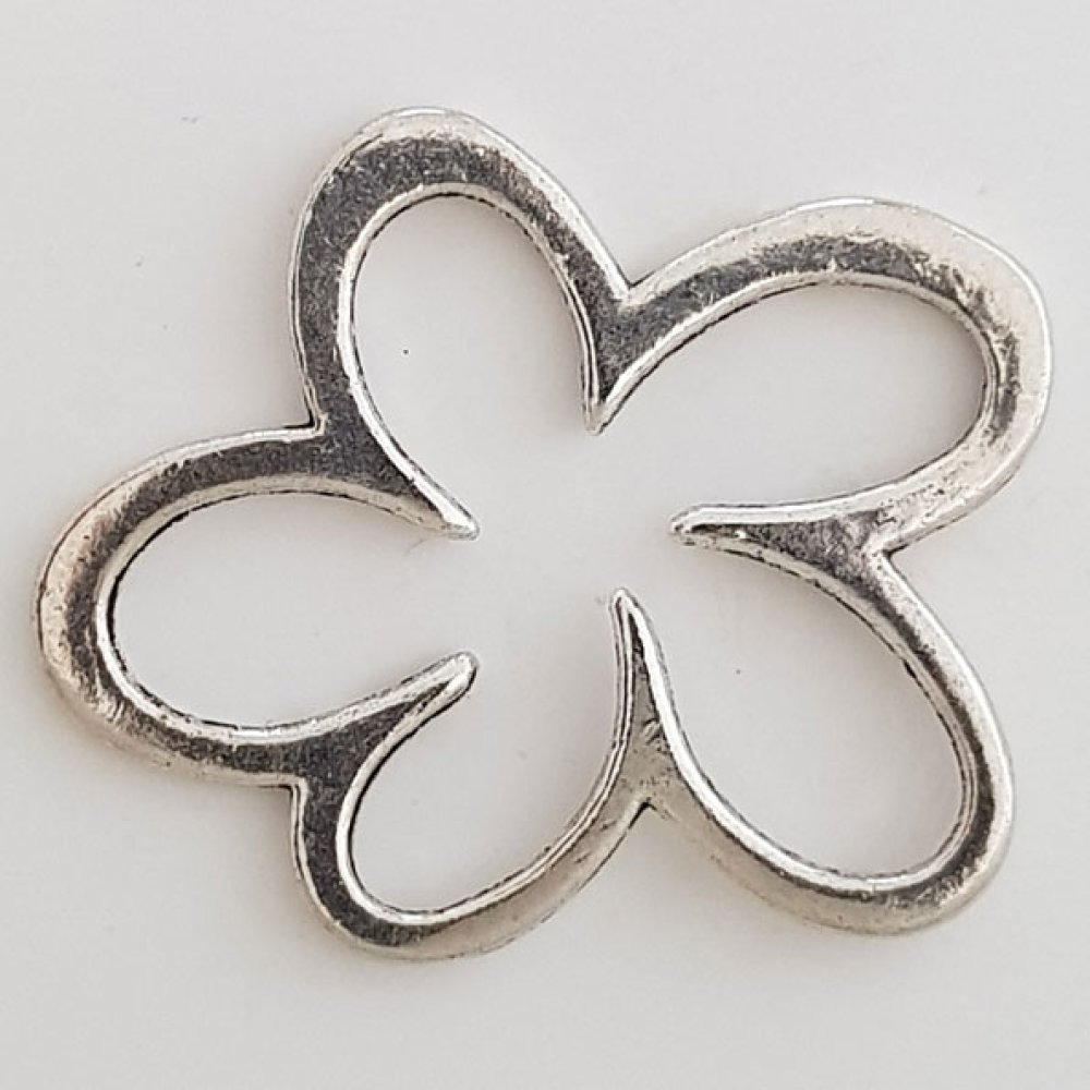 Bloem Bedel Metaal N°004 Zilver