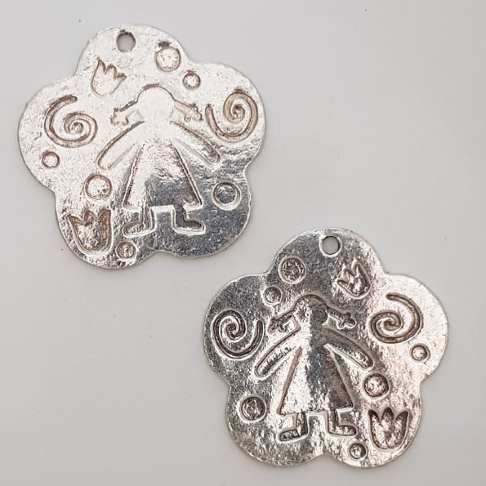 Bloem Bedel Metaal N°006 Zilver