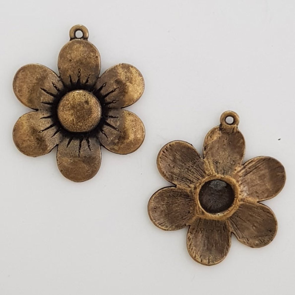 Bloem Bedel Metaal N°007 Brons
