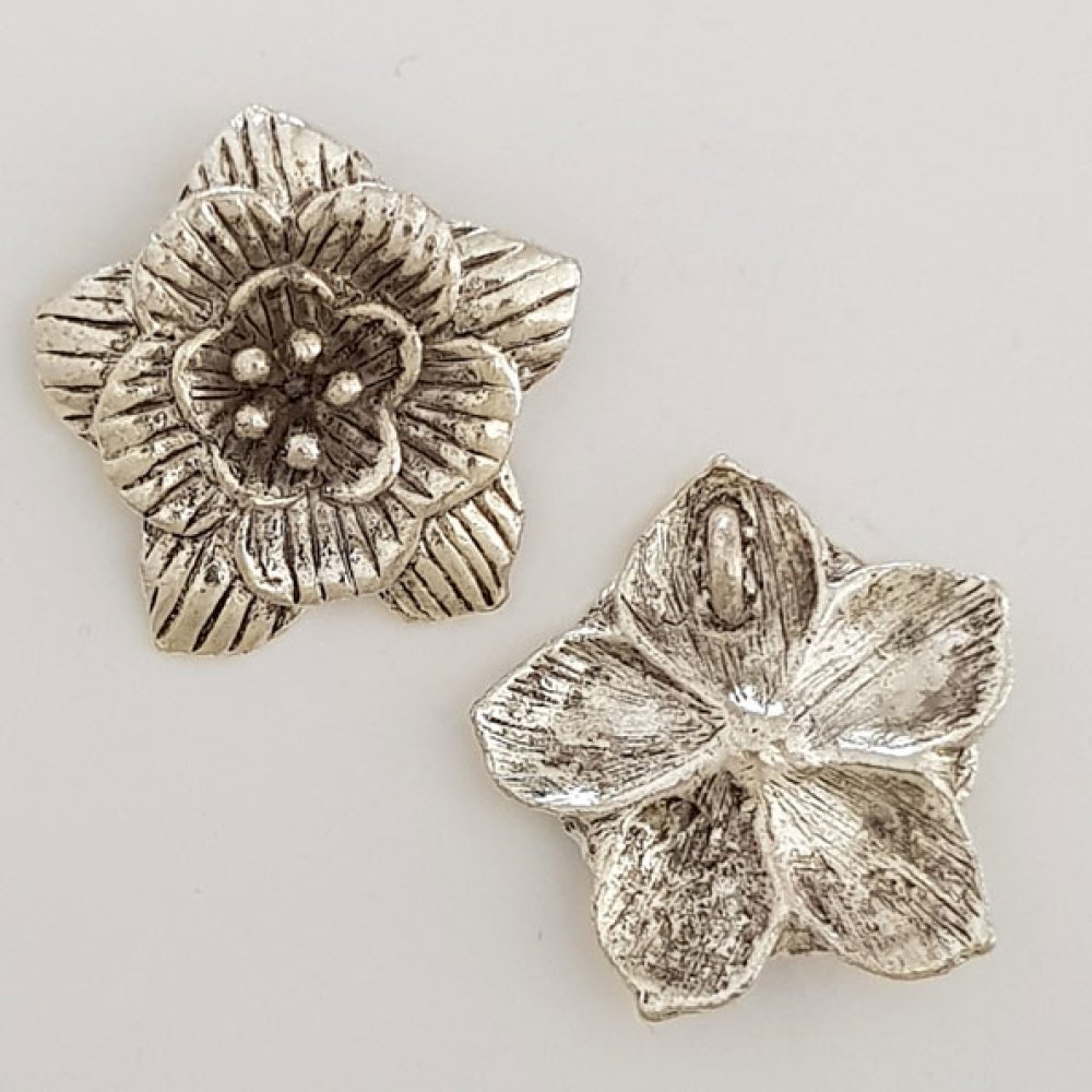 Bloem Bedel Metaal N°013 Zilver