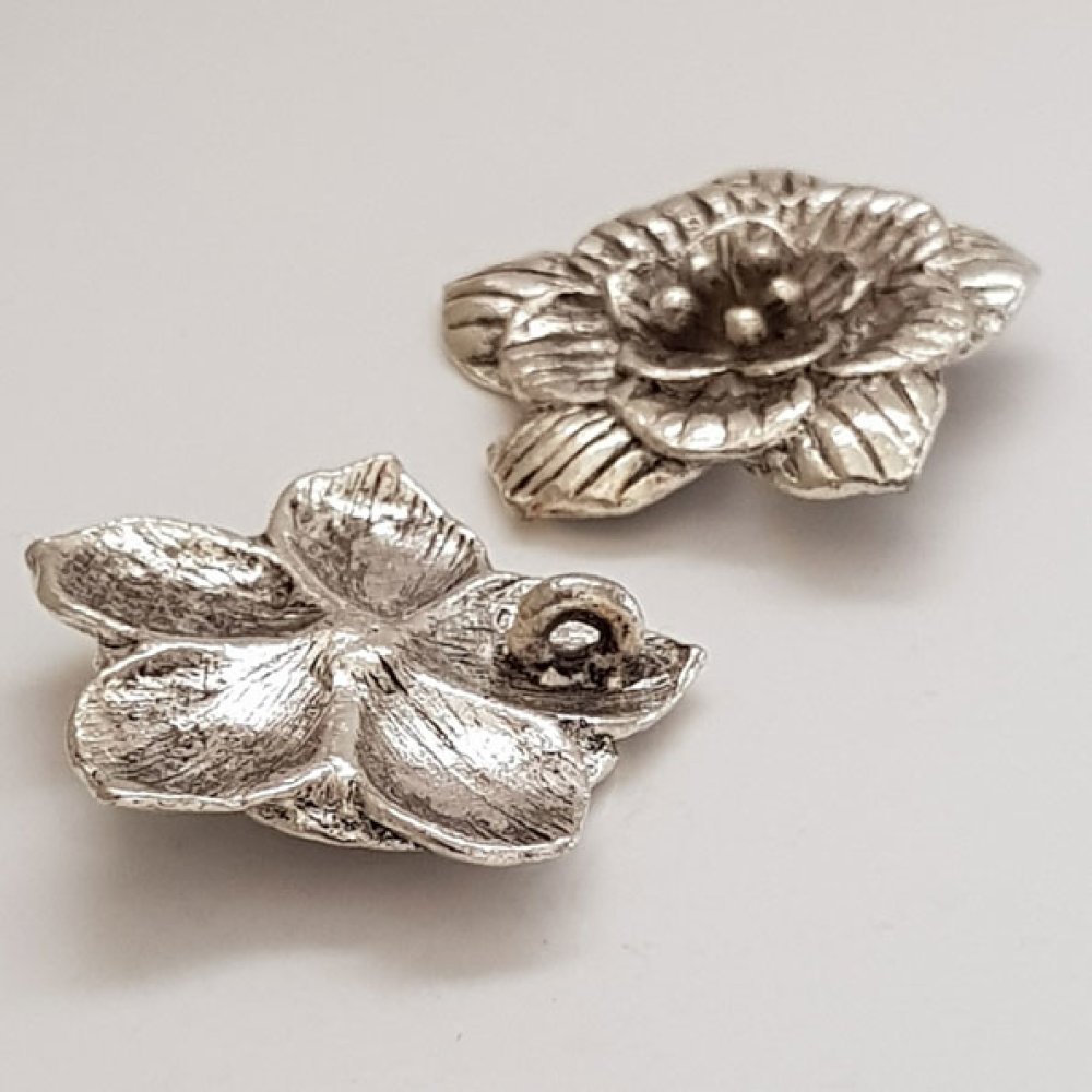 Bloem Bedel Metaal N°013 Zilver